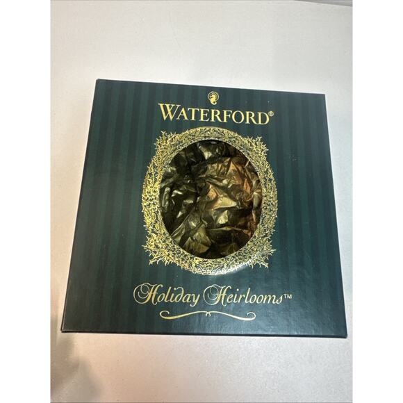 Waterford Holiday Heirlooms Millennium Celtic Cross Ornament 2000/2001 Nostalgic - Picture 6 of 10